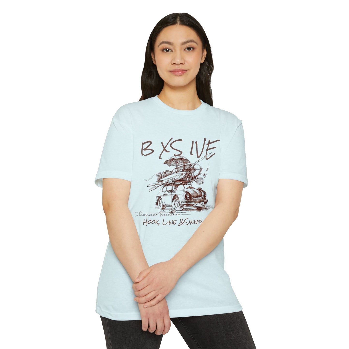 Summer Vibes Unisex T-Shirt - Hook, Line & Sinker Graphic