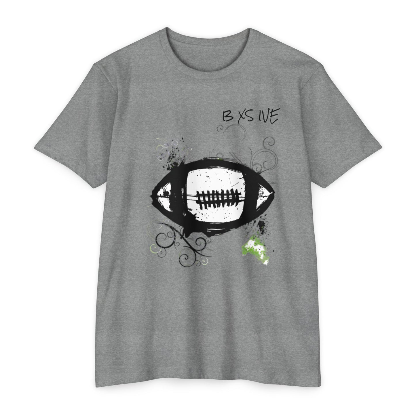 Be Excessive Football Graphic Unisex T-Shirt - Casual Sportswear for Fans