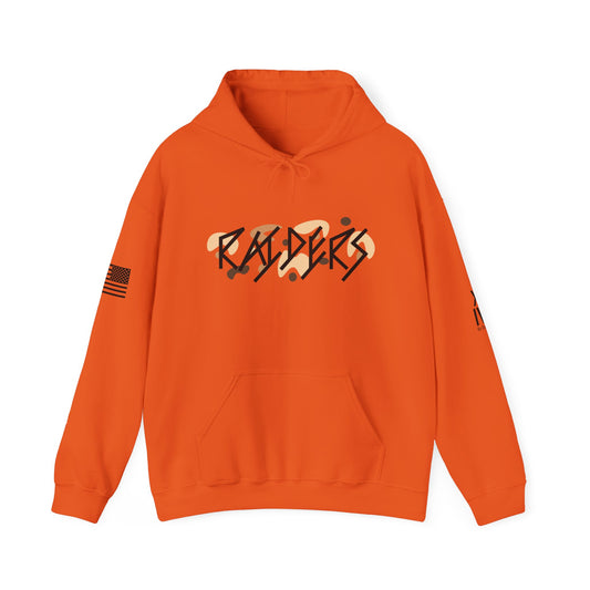 9 Colors: DESERT Unisex Raiders Heavy Blend Hoodie - Stylish and Comfortable Sweatshirt for Fans