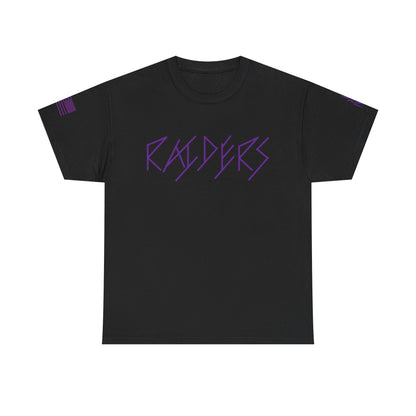 Copy of FLAG 13 Colors: Unisex Heavy Cotton Tee - Raiders Graphic Shirt for Fans