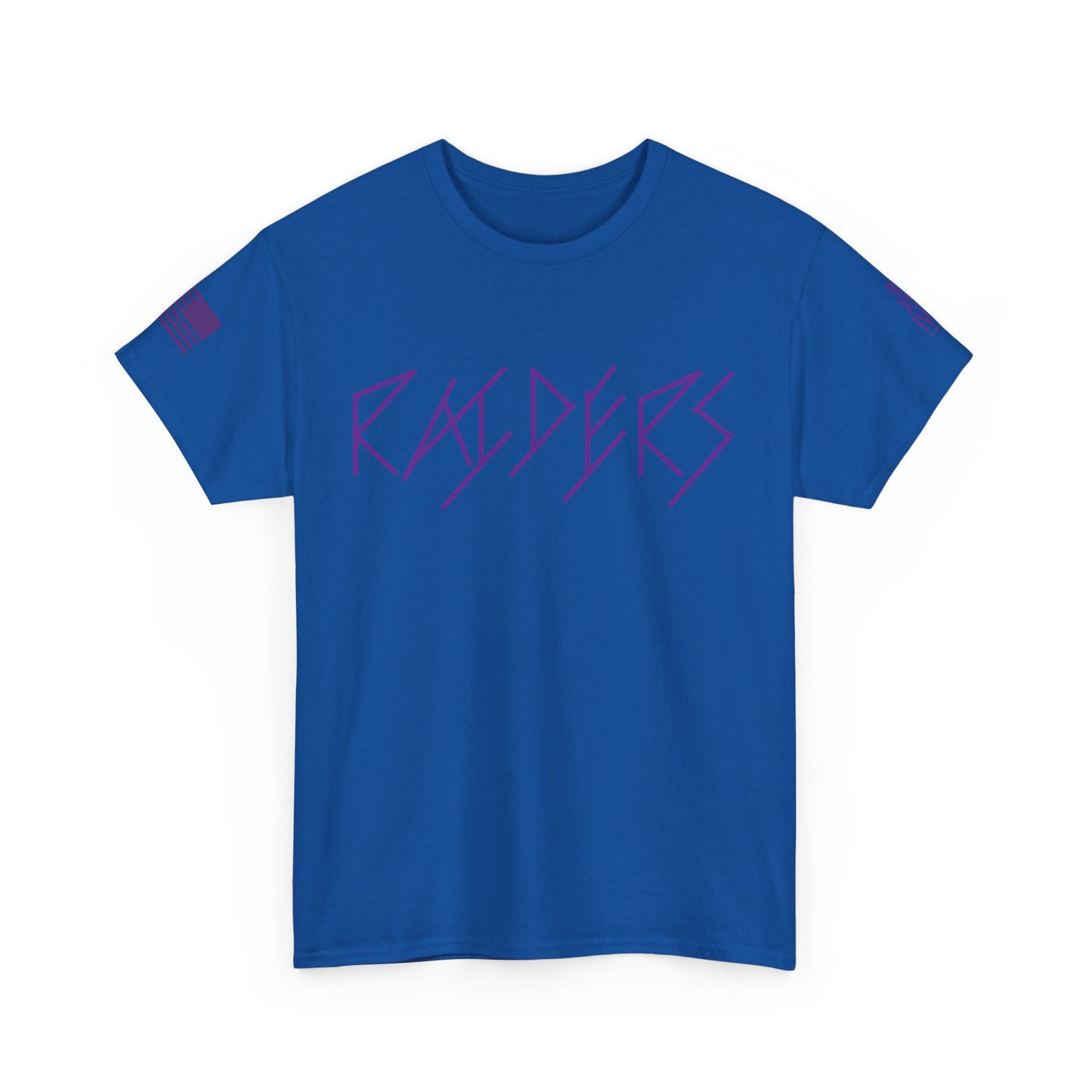 Copy of FLAG 13 Colors: Unisex Heavy Cotton Tee - Raiders Graphic Shirt for Fans