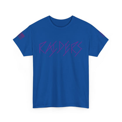 Copy of FLAG 13 Colors: Unisex Heavy Cotton Tee - Raiders Graphic Shirt for Fans