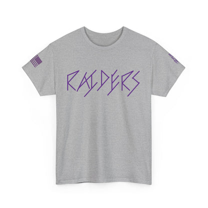 Copy of FLAG 13 Colors: Unisex Heavy Cotton Tee - Raiders Graphic Shirt for Fans
