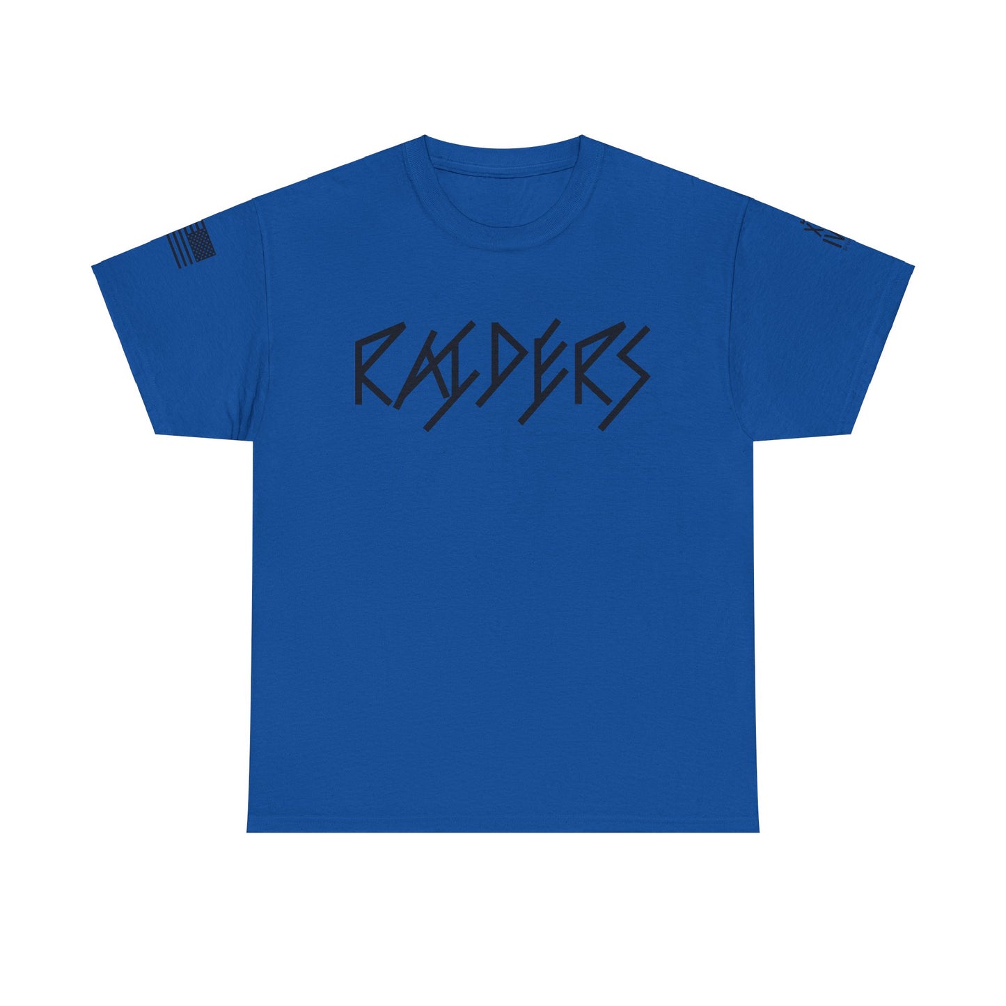 FLAG 13 Colors: Unisex Heavy Cotton Tee - Raiders Graphic Shirt for Fans