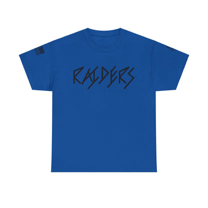 FLAG 13 Colors: Unisex Heavy Cotton Tee - Raiders Graphic Shirt for Fans