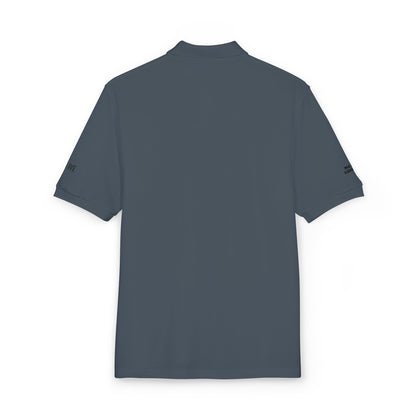 Embroidered 'Team Alpha' Logo Polo Shirt