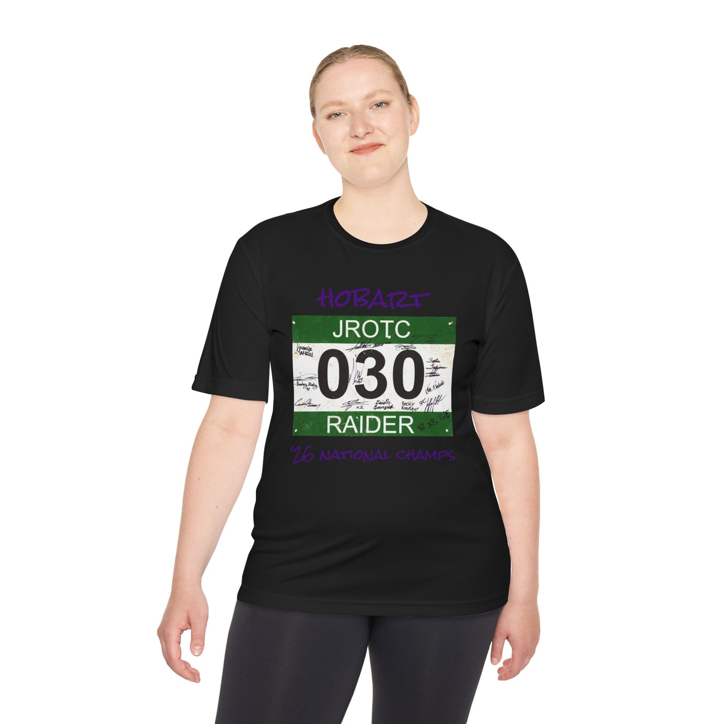 JROTC Raider 030 Race Plate Performance Tee