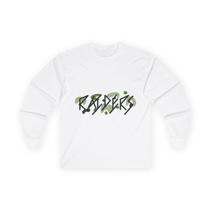 19 Colors: RAIDERS Graphic Unisex Long Sleeve Tee - Casual Streetwear