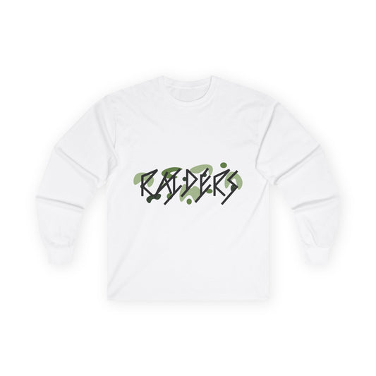 19 Colors: RAIDERS Graphic Unisex Long Sleeve Tee - Casual Streetwear