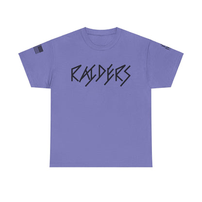 FLAG 13 Colors: Unisex Heavy Cotton Tee - Raiders Graphic Shirt for Fans