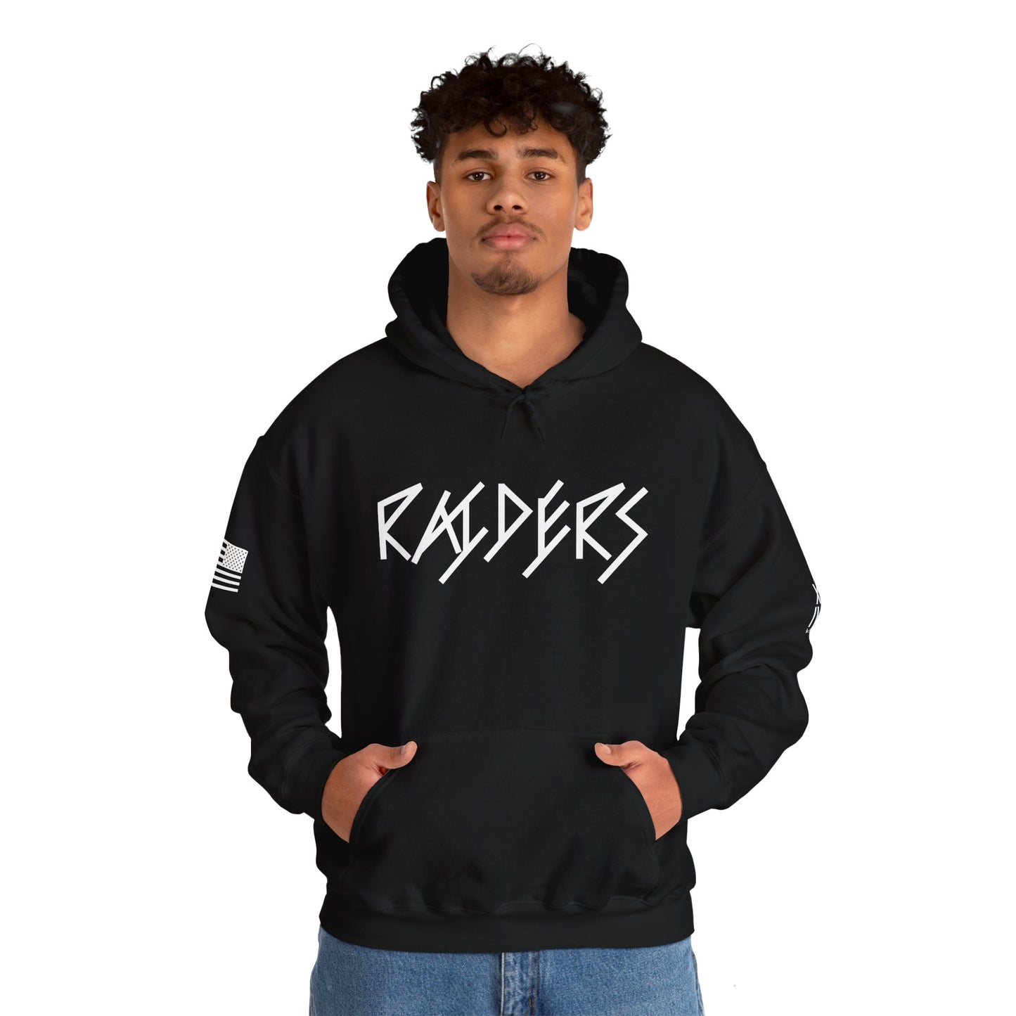 9 Colors: RAIDERS Unisex Heavy Blend™ Hooded Sweatshirt - Perfect for Game Day and Casual Wear