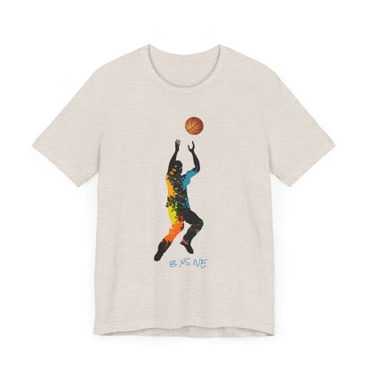 Colorful Ballers Player Unisex Tee - Perfect for Sports Lovers