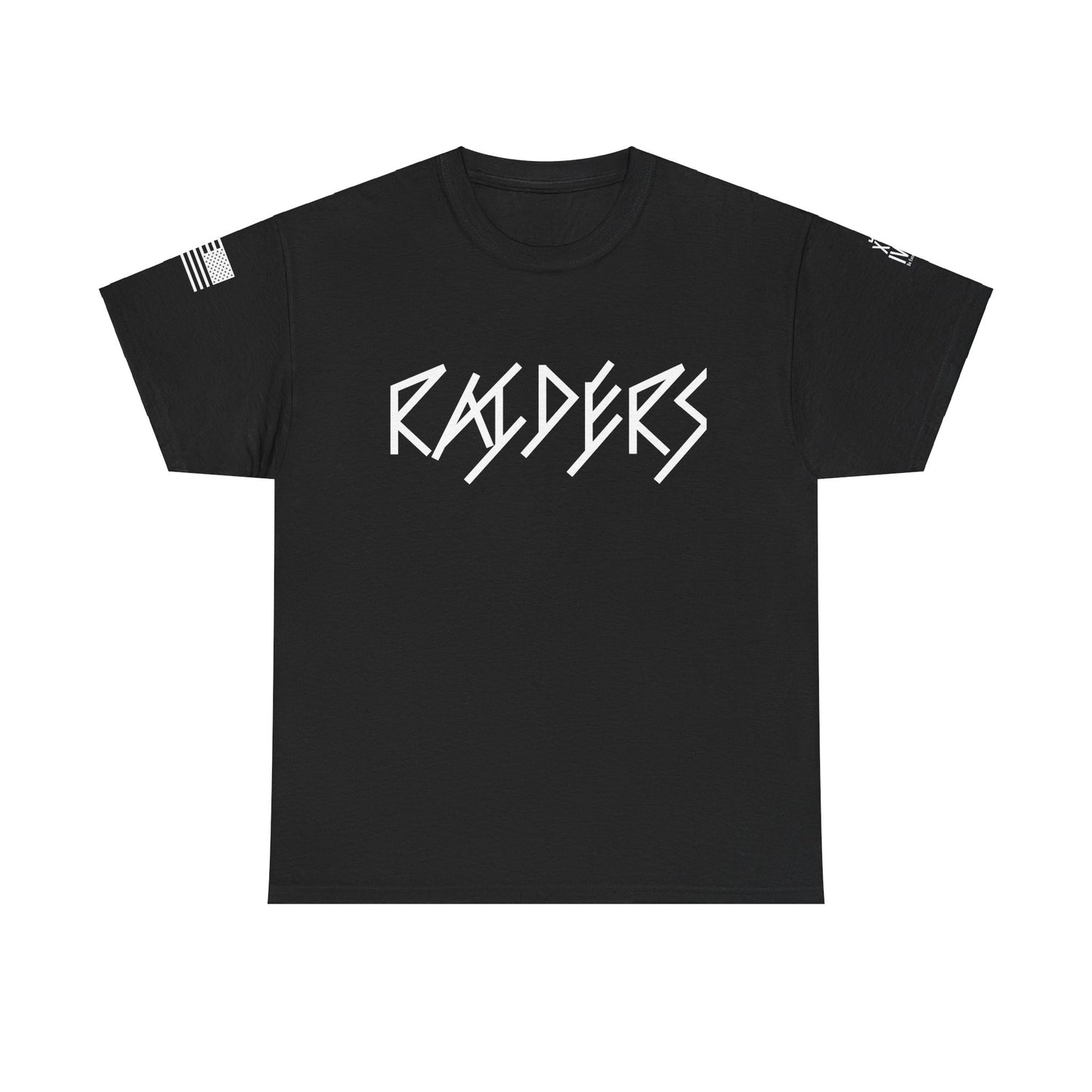 FLAG 13 Colors: Unisex Heavy Cotton Tee - Raiders Graphic Shirt for Fans