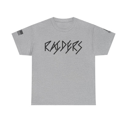 FLAG 13 Colors: Unisex Heavy Cotton Tee - Raiders Graphic Shirt for Fans