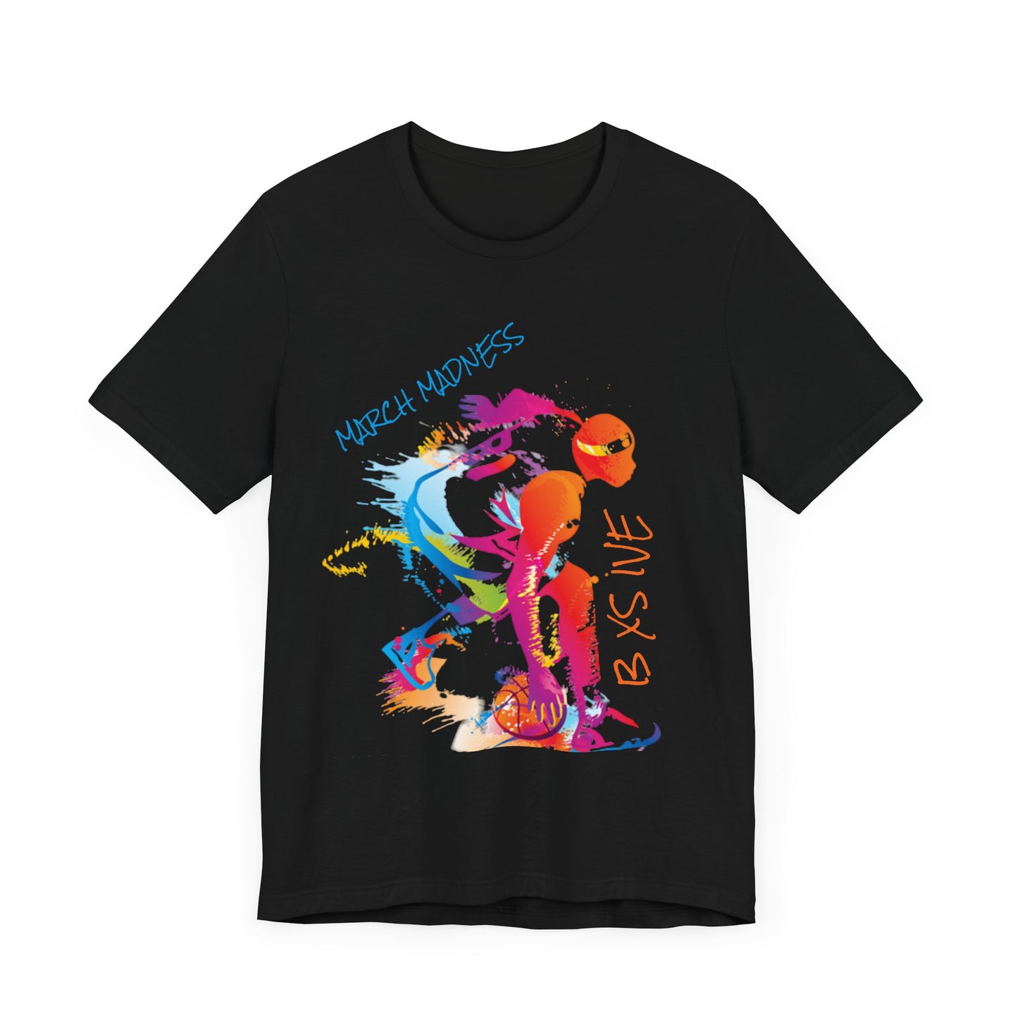 March Madness Basketball Short Sleeve Tee - Unisex Jersey T-Shirt