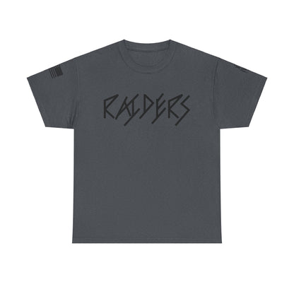 FLAG 13 Colors: Unisex Heavy Cotton Tee - Raiders Graphic Shirt for Fans