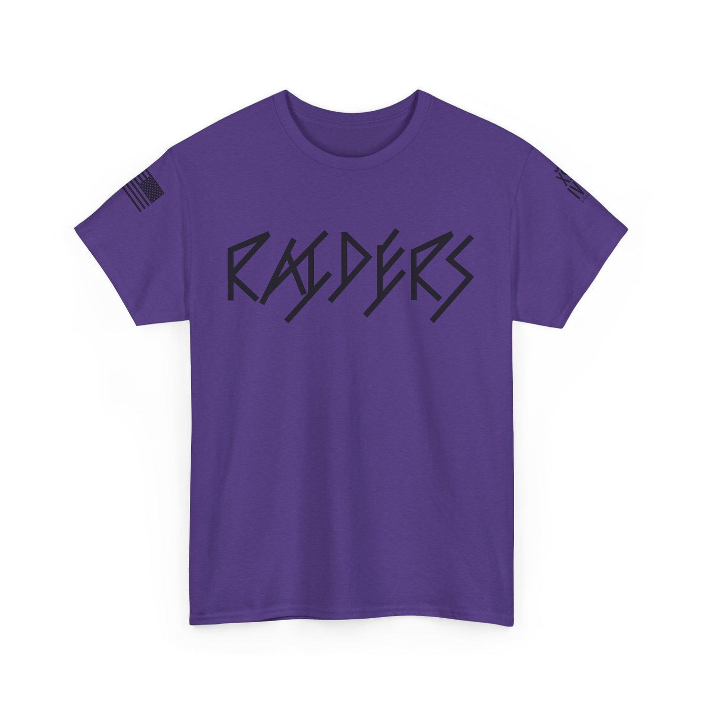 FLAG 13 Colors: Unisex Heavy Cotton Tee - Raiders Graphic Shirt for Fans