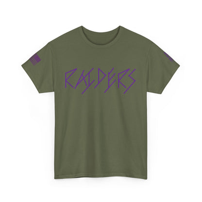 Copy of FLAG 13 Colors: Unisex Heavy Cotton Tee - Raiders Graphic Shirt for Fans