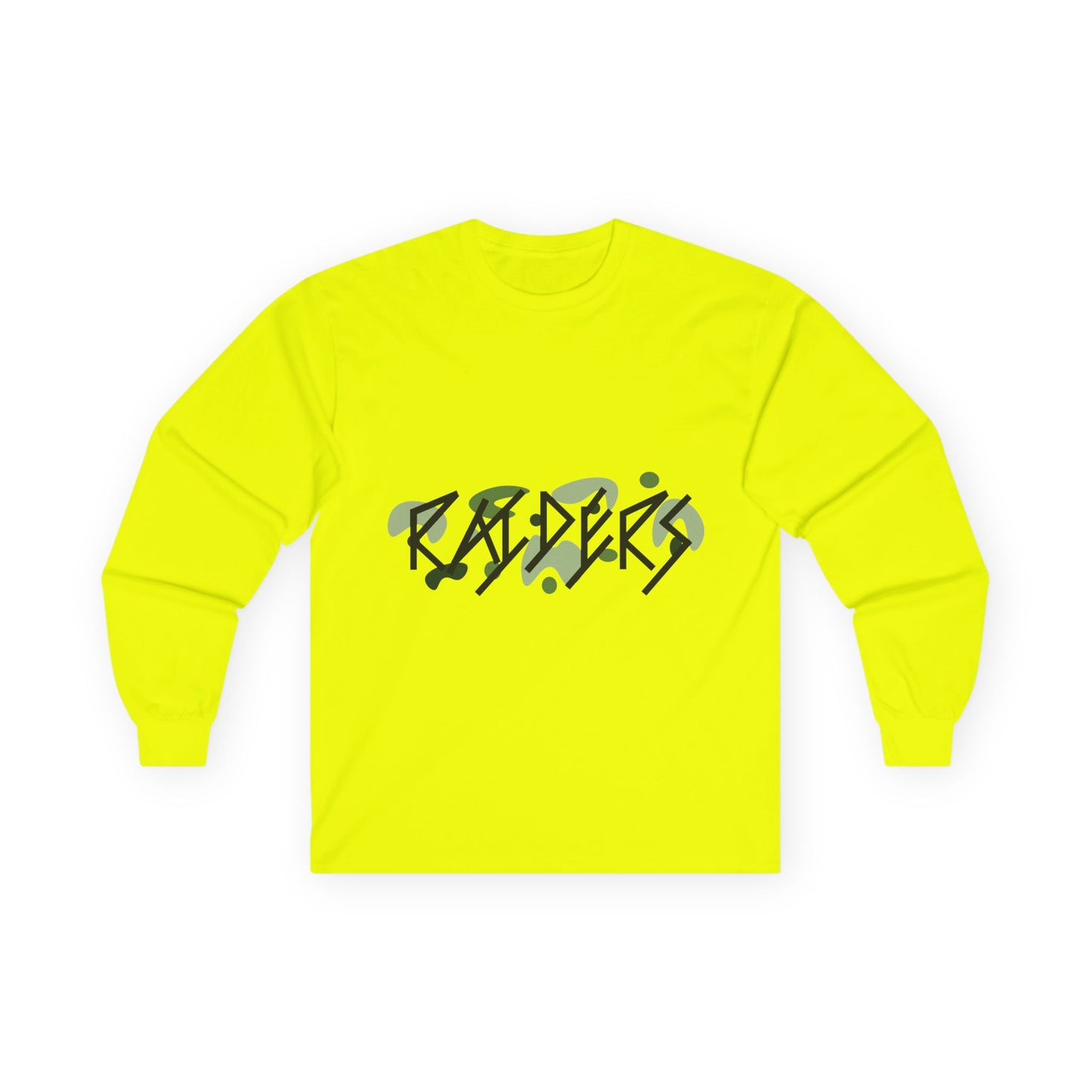 19 Colors: RAIDERS Graphic Unisex Long Sleeve Tee - Casual Streetwear