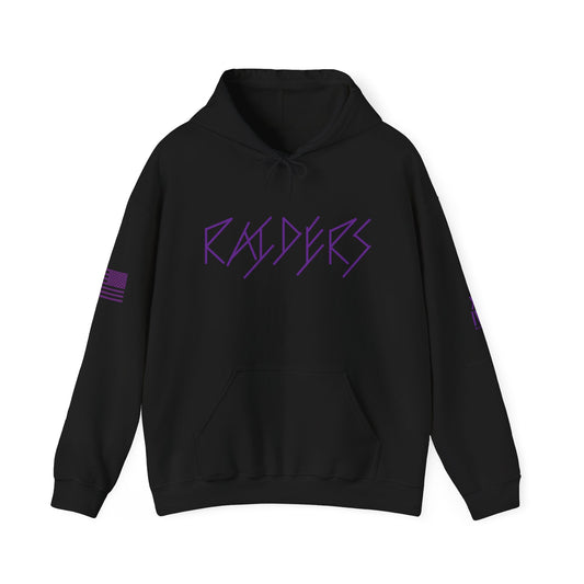 Raiders Custom Unisex Heavy Blend Hoodie | Personalized Gift for Sports Fans, Cozy Casual Wear, Team Spirit Gear, Unique Gift for Him/Her