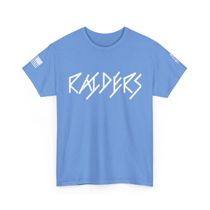 FLAG 13 Colors: Unisex Heavy Cotton Tee - Raiders Graphic Shirt for Fans