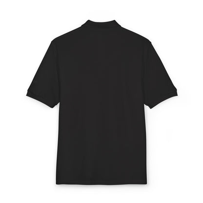 Embroidered 'Team Alpha' Logo Polo Shirt