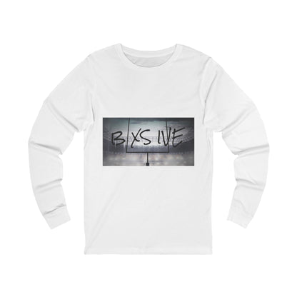 Unisex Long Sleeve Tee - BXS LIVE Graphic Tee for Casual Style