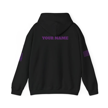 Raiders Custom Unisex Heavy Blend Hoodie | Personalized Gift for Sports Fans, Cozy Casual Wear, Team Spirit Gear, Unique Gift for Him/Her