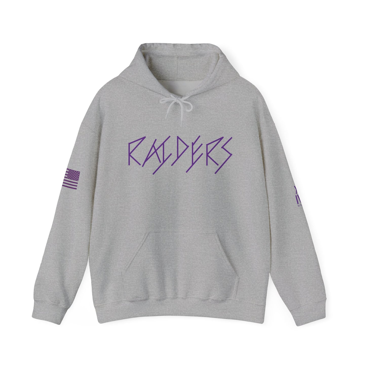 Raiders Custom Unisex Heavy Blend Hoodie | Personalized Gift for Sports Fans, Cozy Casual Wear, Team Spirit Gear, Unique Gift for Him/Her