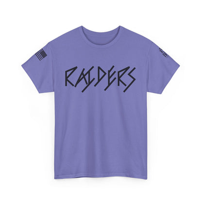 FLAG 13 Colors: Unisex Heavy Cotton Tee - Raiders Graphic Shirt for Fans