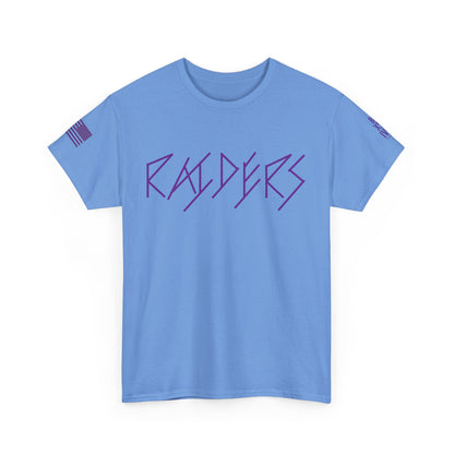 Copy of FLAG 13 Colors: Unisex Heavy Cotton Tee - Raiders Graphic Shirt for Fans