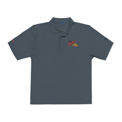 Embroidered 'Team Alpha' Logo Polo Shirt